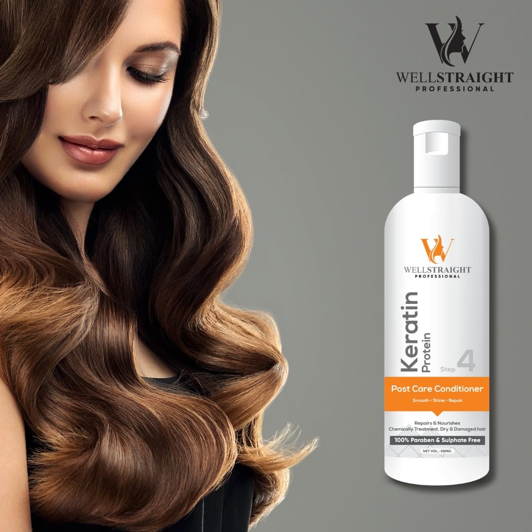 Well Straight Post Care Hair Conditioner, 500 ml - Image 3