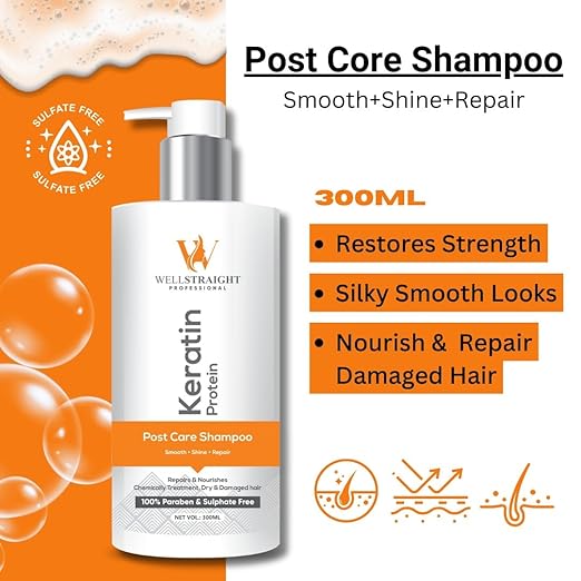 well straight Post Care Shampoo (300 ml) - Image 2